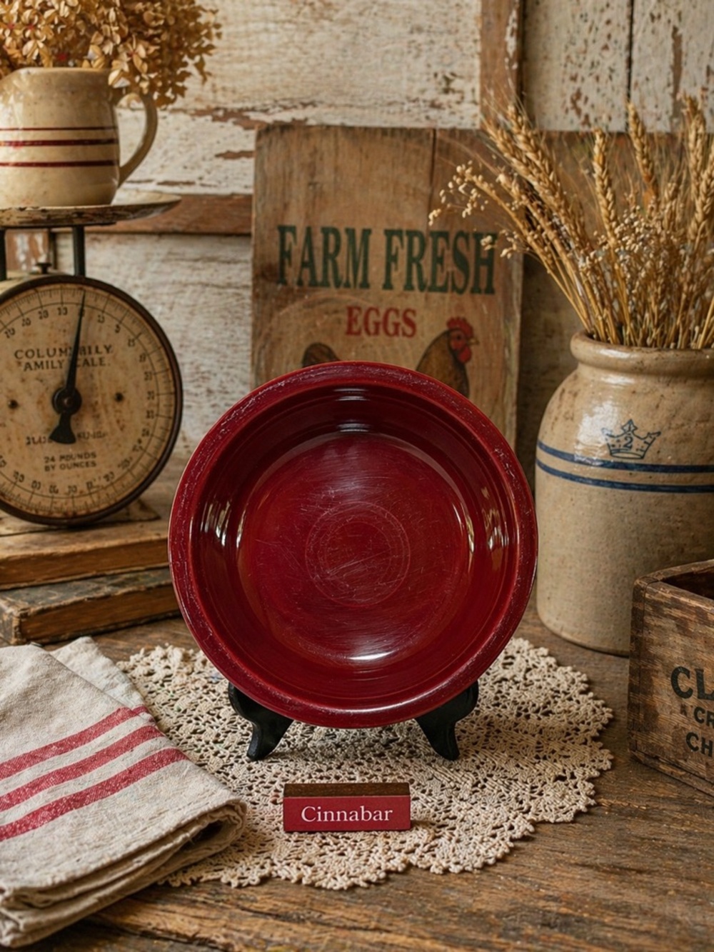 Fiestaware Cinnabar 6 7/8 Cereal Bowl